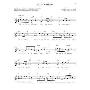 Lullaby Of Birdland